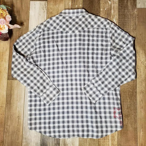 OLD NAVY LIVE PEARL SNAP BUTTON MEN'S LONG SLEEVE XXL NWOT - Picture 12 of 12